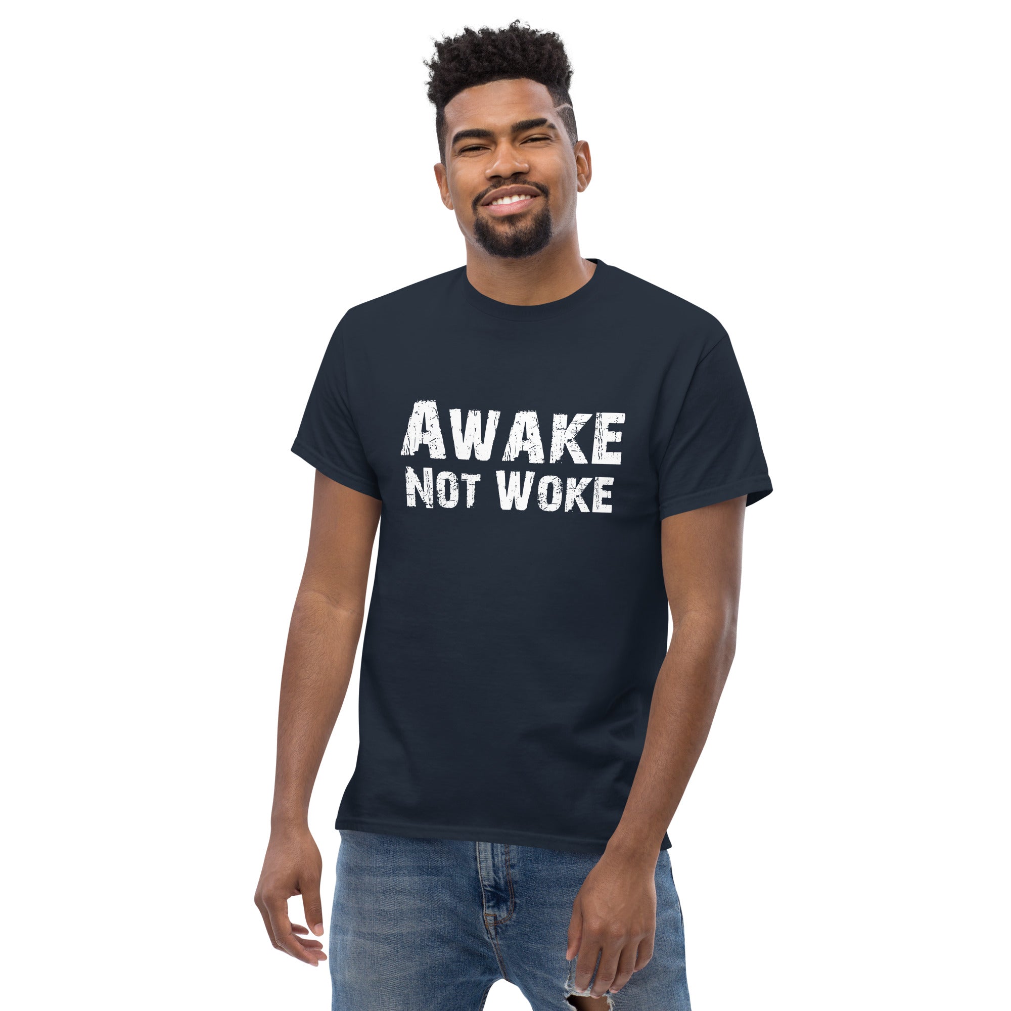 Awake Not Woke Tshirt The Patriot Watchdog