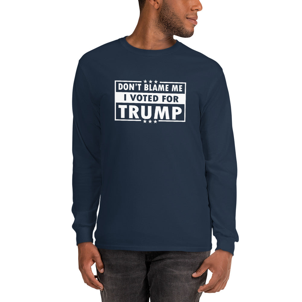 I Voted Trump Long Sleeve Shirt